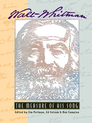 cover image of Walt Whitman